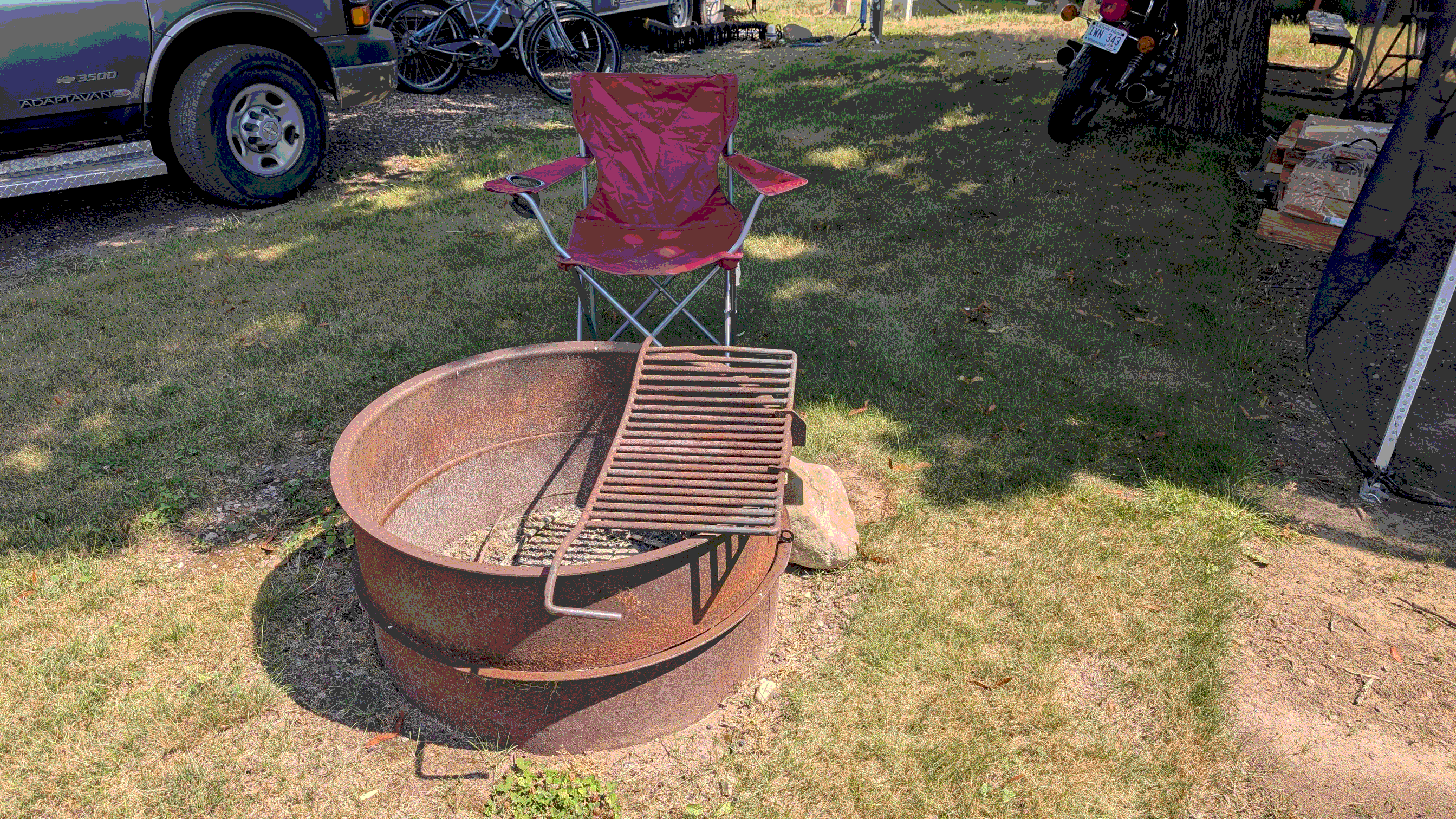 Approaching The Fire Pit