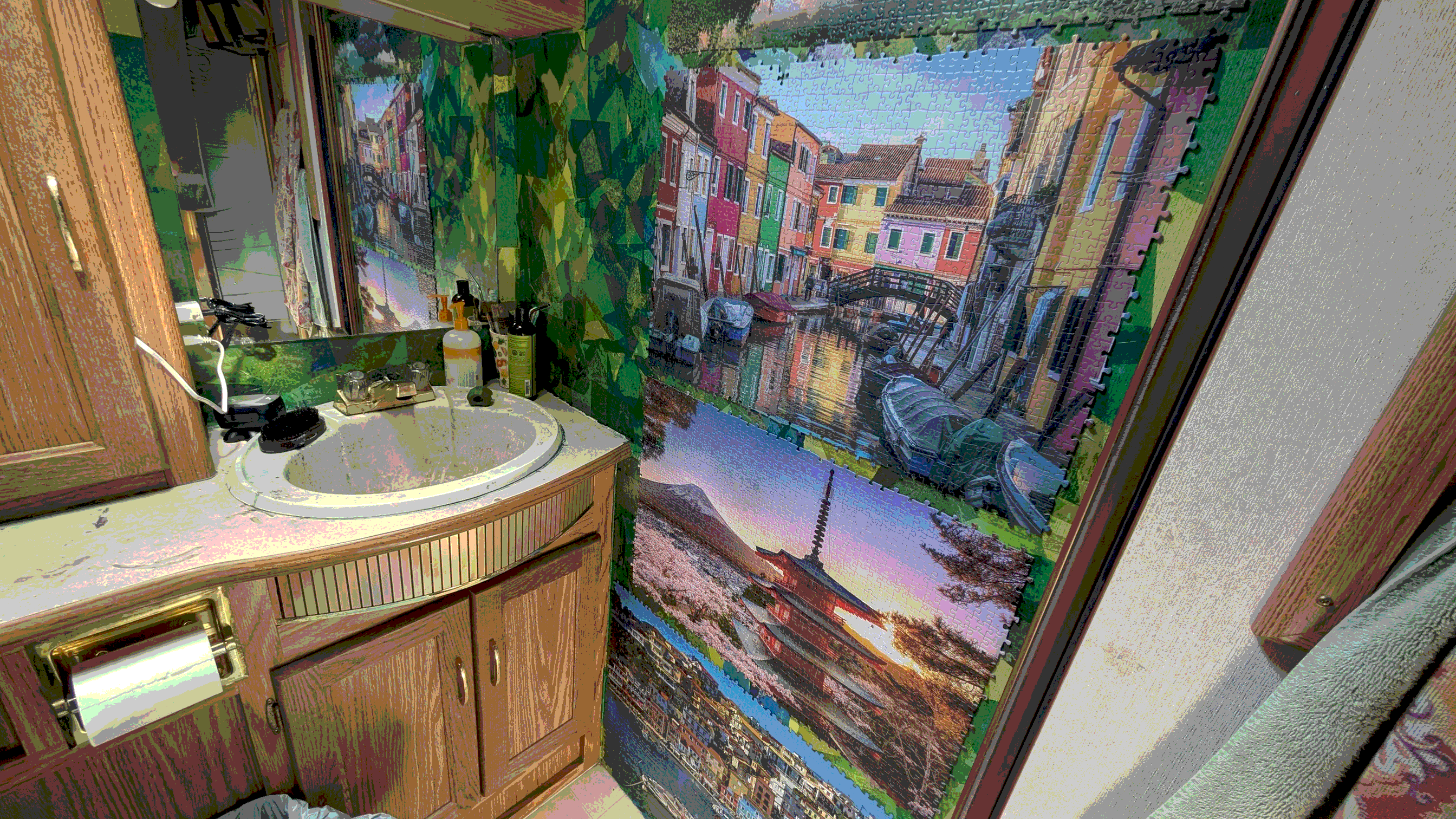 Bathroom Wall