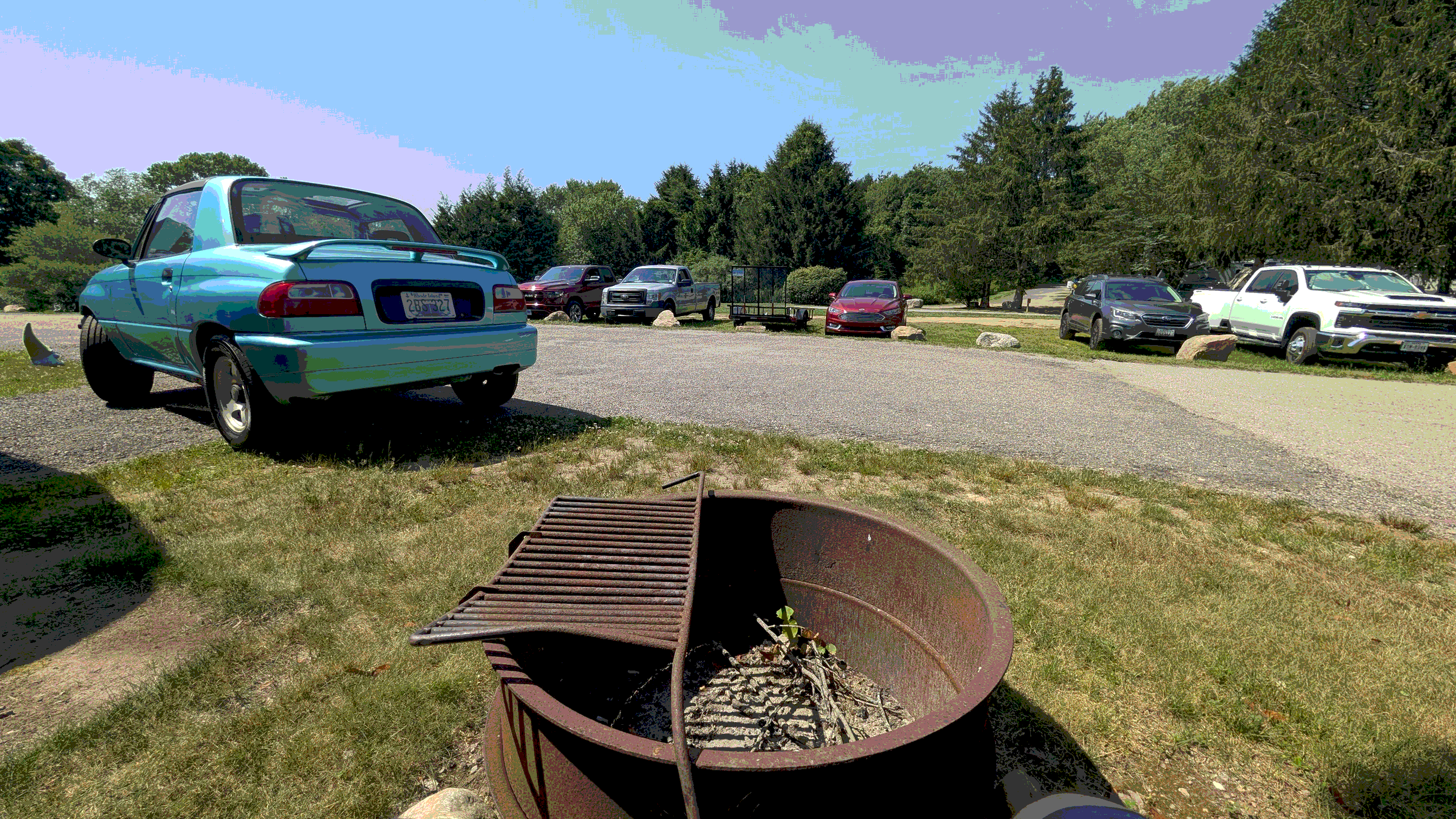 Outdoor introduction scene
